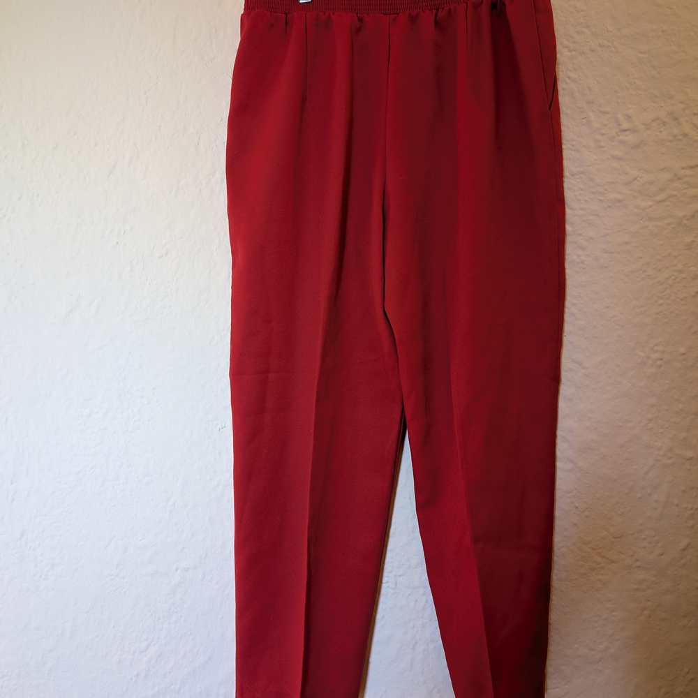 Koret I Gorgeous Vintage High Waist Red Pants